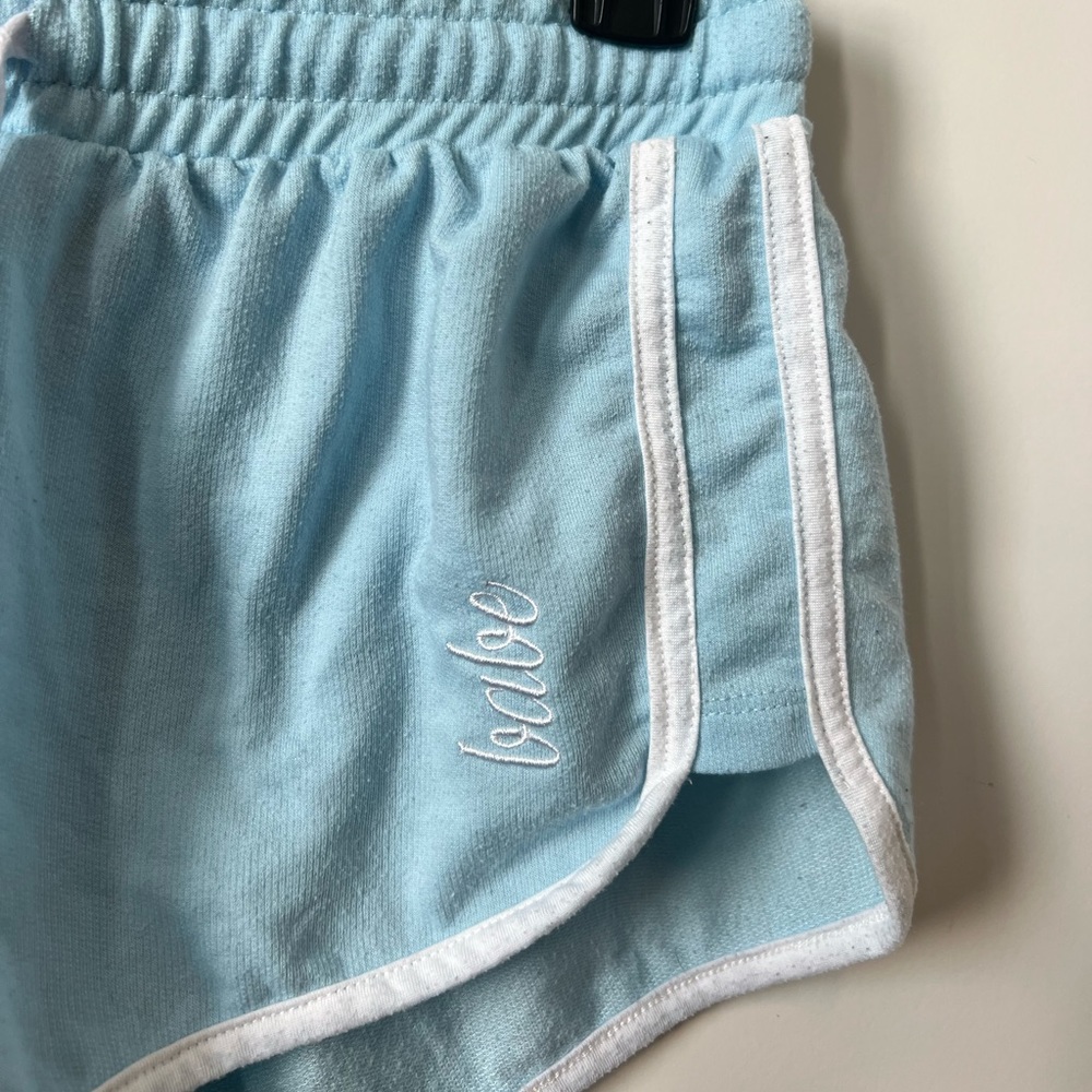 Blue Shortie Shorts